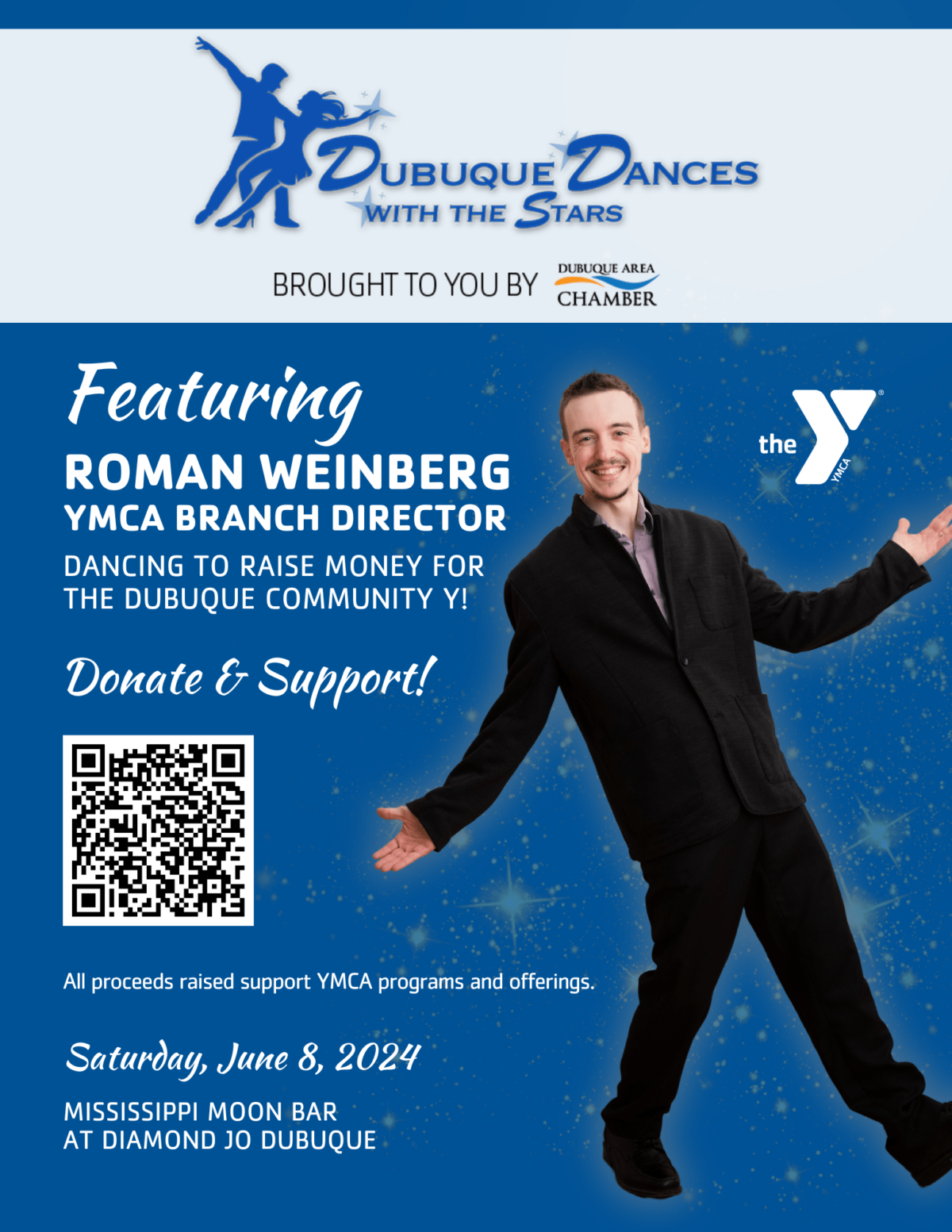 SUPPORT THE Y AND DANCES WITH THE STARS Dubuque YMCA